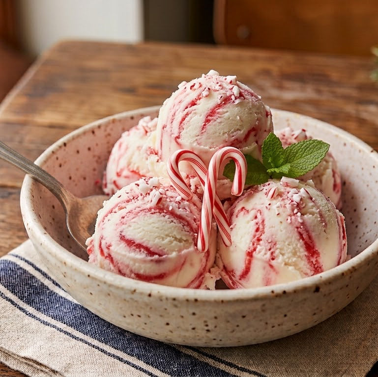 Candy Cane Gelato